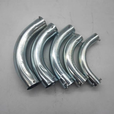 品質  Customized 90 Degree Rigid Metal Conduit Elbow Cable Conduit Accessories 工場